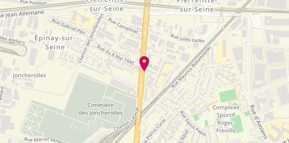 Plan de Ambulances Saint Denis, 115 Avenue Lénine, 93380 Pierrefitte