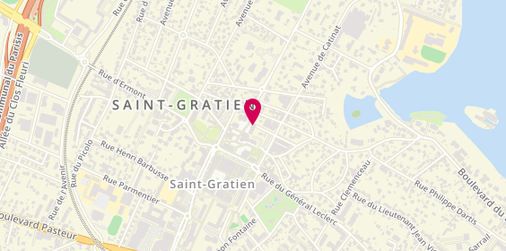 Plan de Assur'Ambulances, 14 Place Charles de Gaulle, 95210 Saint-Gratien