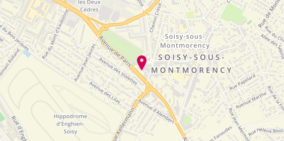 Plan de Ambulances Franciliennes, Avenue 18 20 Avenue de Paris, 95230 Soisy-sous-Montmorency