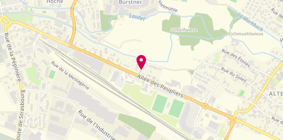 Plan de Ambulances Greiner, 17 Allée des Peupliers Altenstadt, 67160 Wissembourg