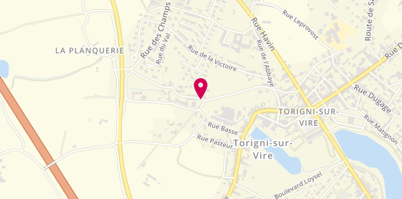 Plan de Harmonie ambulance- Ambulances Val 2 Vire, Torigni sur Vire, 5 Rue des Abattoirs, 50160 Torigny-les-Villes