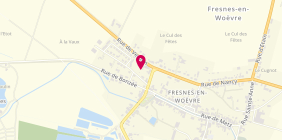 Plan de Ambulances Bourgeois, 9 Bis Rue de Verdun, 55160 Fresnes-en-Woëvre