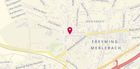 Plan de HUNAULT, 31A Rue Maréchal Foch, 57800 Freyming-Merlebach