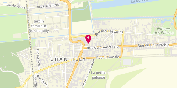 Plan de Chantilly Ambulances, 4 Rue Machine, 60500 Chantilly