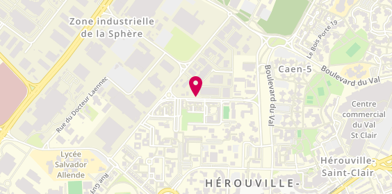 Plan de Ambulance du Chateau Am Go, 704 Boulevard de la Grande Delle, 14200 Hérouville-Saint-Clair