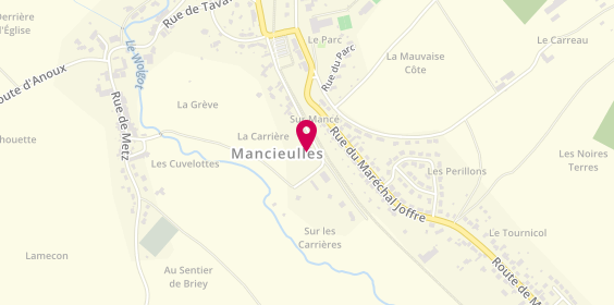 Plan de Mancieulles Ambulances, 16 Bis Rue du General Koenig, 54790 Val-de-Briey