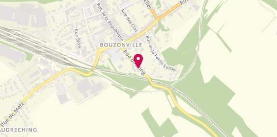 Plan de Jussieu Secours Bouzonville, 14 Rue d'Alzing, 57320 Bouzonville