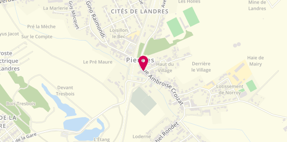 Plan de Taxis et Ambulances Dupasquier, 7 Rue Ambroise Croizat, 54490 Piennes