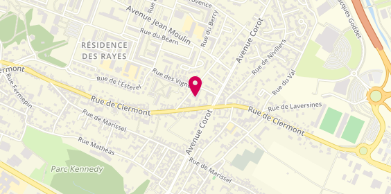 Plan de Oise Ambulances, 12 Rue de Saint-Just en Chaussée, 60000 Beauvais