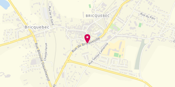 Plan de Ambulances LEMARINEL Chantal, 15 Rue de Bricqueville, 50260 Bricquebec