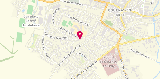 Plan de Porquier Patrick, 21 Rue Notre Dame, 76220 Gournay-en-Bray