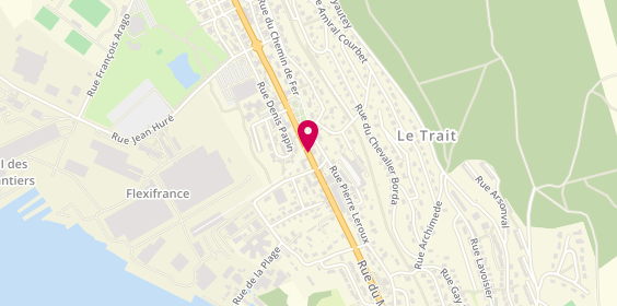 Plan de Taxi Traiton, 17 Rue Raymond Bretèche, 76580 Le Trait