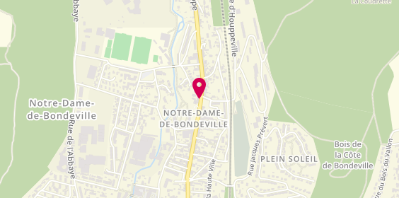 Plan de Ambulance Auvray, 105 Route de Dieppe, 76960 Notre-Dame-de-Bondeville