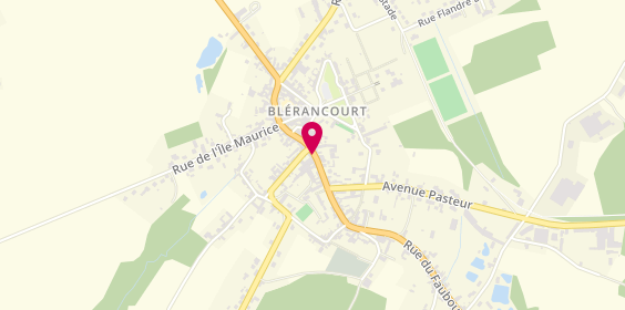 Plan de Les Ambulances de Blérancourt, 2 Rue Lecat, 02300 Blérancourt
