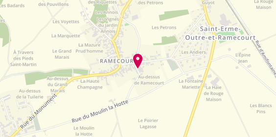 Plan de Ambulance Saint Erme, 1 Rue Saint Paul, 02820 Saint-Erme-Outre-et-Ramecourt