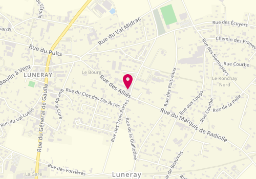Plan de Ambulance Lebret Nicolas, 28 Rue des 3 Portes, 76810 Luneray