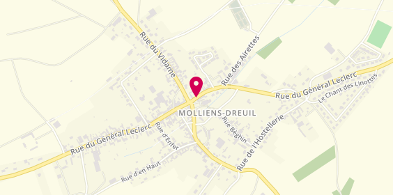 Plan de Boulangerie de Molliens, 21 Rue du Général Leclerc, 80540 Molliens-Dreuil