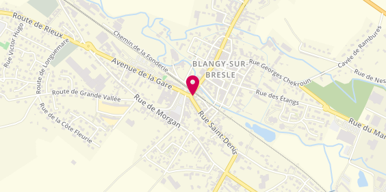 Plan de Blangy Assistance, 3 Rue Saint Denis, 76340 Blangy-sur-Bresle