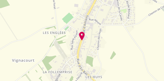 Plan de Ambulances de Vignacourt, 493 Rue Amiens, 80650 Vignacourt