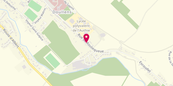 Plan de Sos Ambulances Doullens, 159 Rue Routequeue, 80600 Doullens