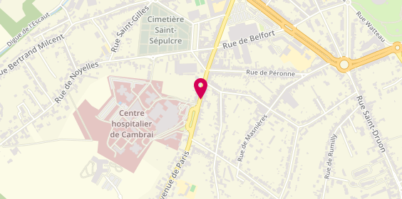 Plan de Ambulances S.O.S 24, 505 Avenue de Paris, 59400 Cambrai