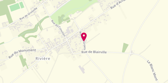 Plan de Ambulances A. Brunelle, 10 Rue des Groets, 62173 Rivière