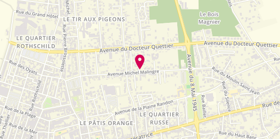 Plan de Ambulances Jamin, 57 avenue Michel Malingre, 62600 Berck