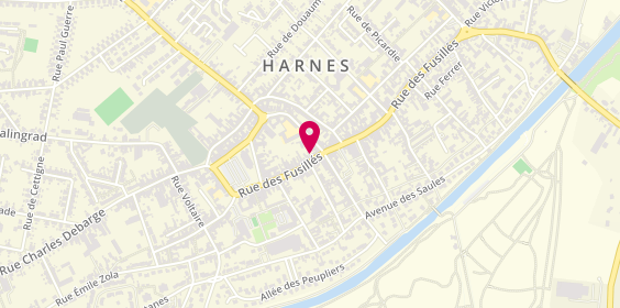 Plan de Ambulances Union - Harnes, 86 Rue des Fusilles, 62440 Harnes