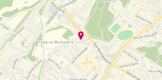Plan de Artois Ambulance, 766 Rue Florent Evrard, 62700 Bruay-la-Buissière