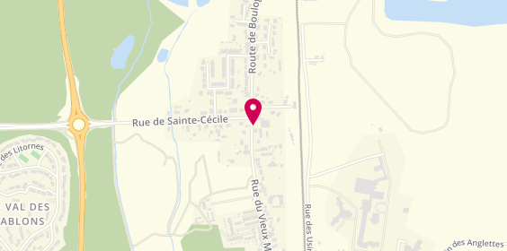 Plan de Ambulance Duquesnoy, 84 Bis Rue du Vieux Moulin, 62176 Camiers