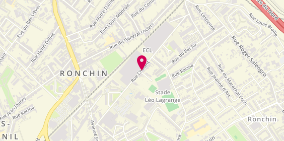 Plan de Leader Ambulances, 16 Rue Chalant, 59790 Ronchin