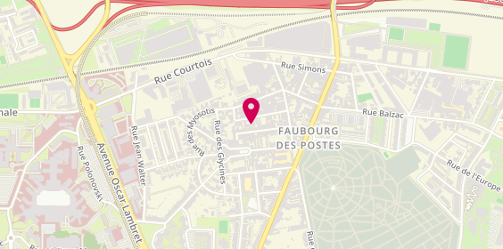 Plan de Abel Ambulances, 39 Rue Gustave Nadaud, 59000 Lille