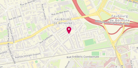 Plan de Alliance Ambulances, 53 Rue Destailleurs, 59000 Lille