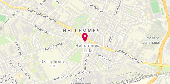 Plan de Access Ambulances, 180 Rue Roger Salengro, 59260 Lille