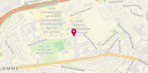 Plan de Ambulances de France Iii, 79 Rue du Maire Becquart, 59160 Lomme