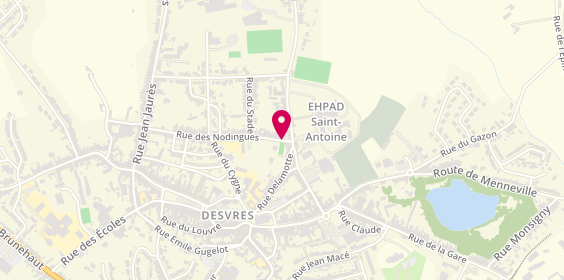 Plan de Ambulances Fourrier, 4 Rue des Nodingues, 62240 Desvres