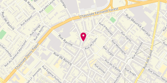 Plan de Ambulances Tourquennoises, 129 Rue des Maraichers, 59200 Tourcoing