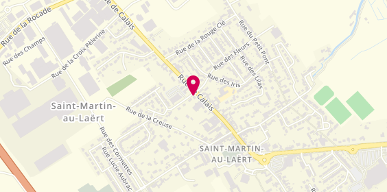 Plan de Ambulances Avet Marina Podevin, 1 Rue Victor Hugo, 62500 Saint-Martin-lez-Tatinghem